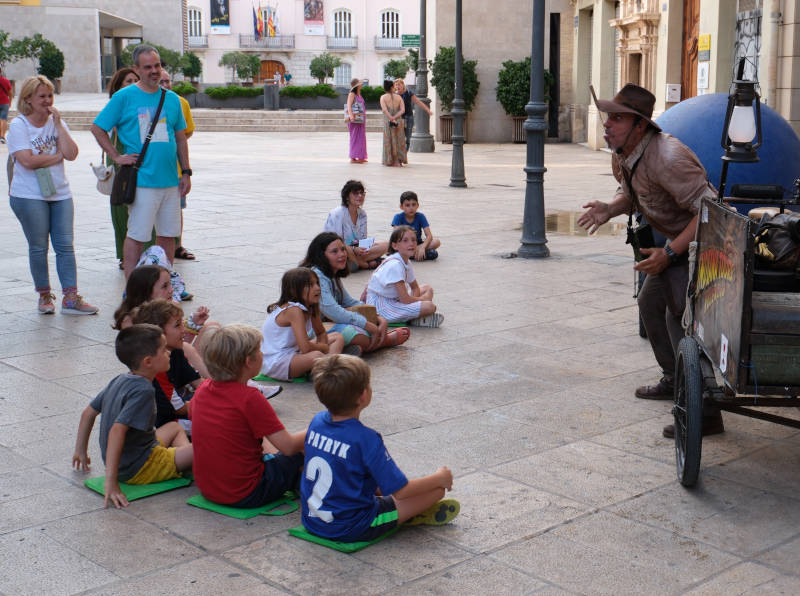 Exploración de Indiana Jones en Peñíscola