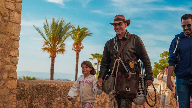 Visitas guiadas de Indiana Jones en Peñíscola